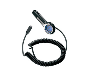 Motorola P513 Microusb Car Charger, Automatisk, Sort