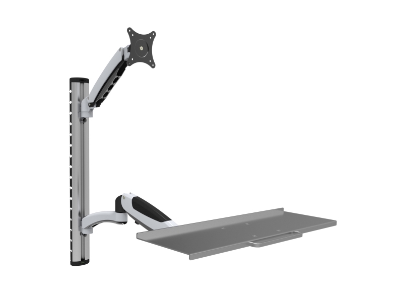 Efb Techly Vægbeslag Til 38,1 Cm 15 Tommer - 68,58 Cm 27 Tommer Tastaturbakke Og Arm