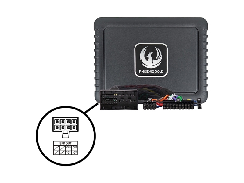 Phoenix Gold DSP Forstærker kit BMW 2005-2019 HIFI syst