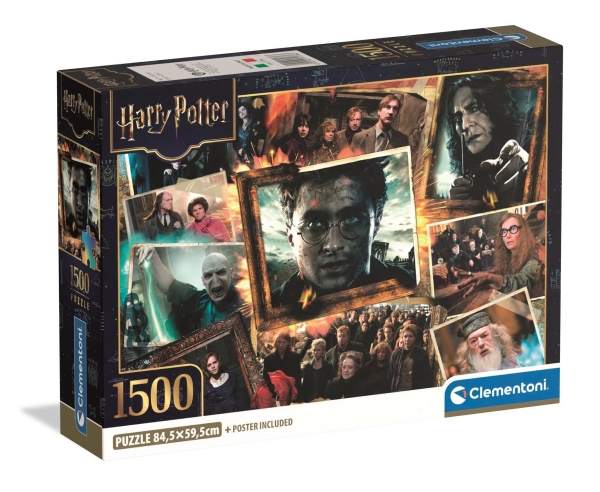 Clementoni Puzzle Compact Harry Potter 1500 Elemente (31736)