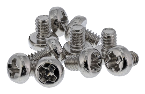 InLine 77784A, Ruuvipakkaus, Nikkeliteräs, Universaali, Lieriökanta (ruuvi), M2, Täyskierteinen