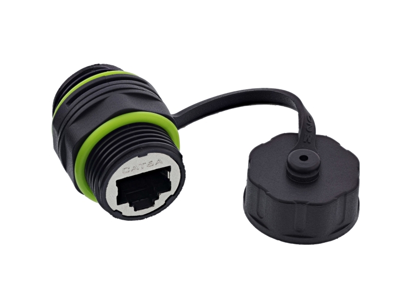 Inline Patchkabelkobler - Mini - Cat.6A - Ip68 - Afskærmet - 2X Rj45-Stik (69927J)