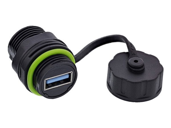 Inline Usb-A-Kabelkobling Mini Ip68 Afskærmet 2X Usb-A-Stik (69927R)