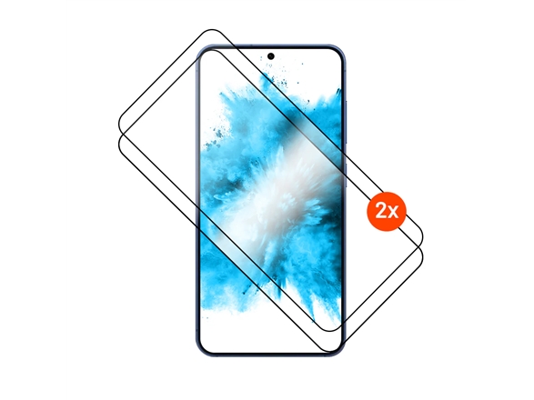Fixed Fixed Full Cover 2,5D Tempered Glass With Applicator For Samsung Galaxy S26 Ultra, 2 Pcs, Black | Fixed