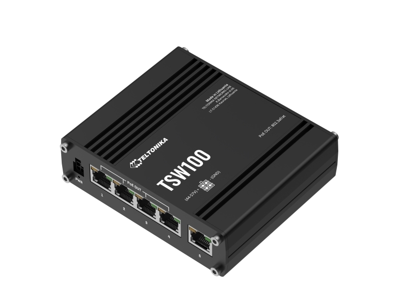 Tsw100 4Xge Mit Poe, 1Xge Ohne Poe 60W Budget