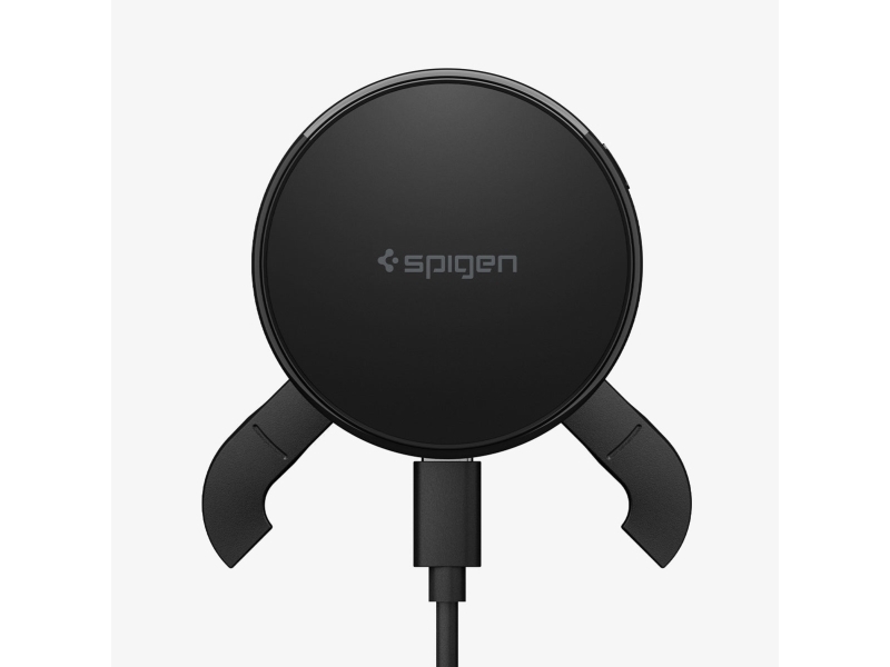 Spigen Ev25mfaq, Auto, Usb, Kabelloses Aufladen, Schwarz