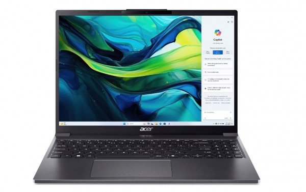 Aspire Go 15 Ag15-51P-78K5 I7-1355U 15.3 Wuxga 16Gb 512Gb Noos Laptop Grey