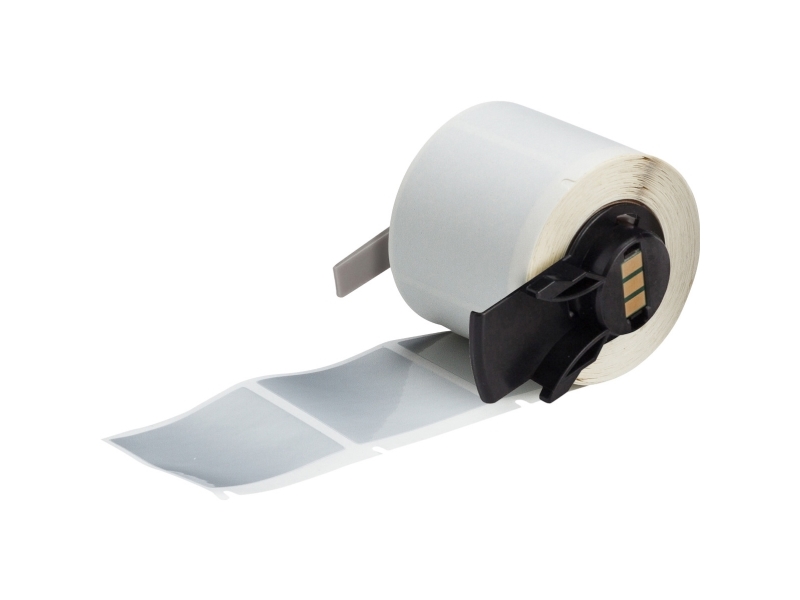 Brady Metallisierte Polyester-Etiketten Für M610, M611, Bmp61, M710 (Mit Medienadapter) Und Bmp71 (Mit Medienadapter), Silber, Selbstklebendes Drucke