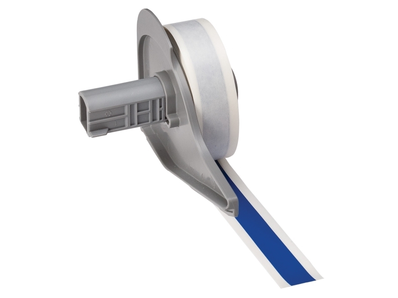 Brady M7c-500-595-Bl, Blau, Permanentes Acryl, Etikettenrolle, 0,102 Mm, Wärmeübertragung, Vinyl
