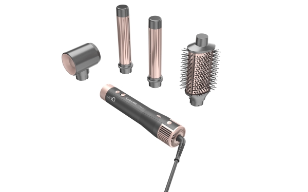Ga.Ma Multi-Controller Uniq Aura, Multi-Controller, Luftstrom, Grau, Rosa, Turmalin, 1,8 M, 1500 W