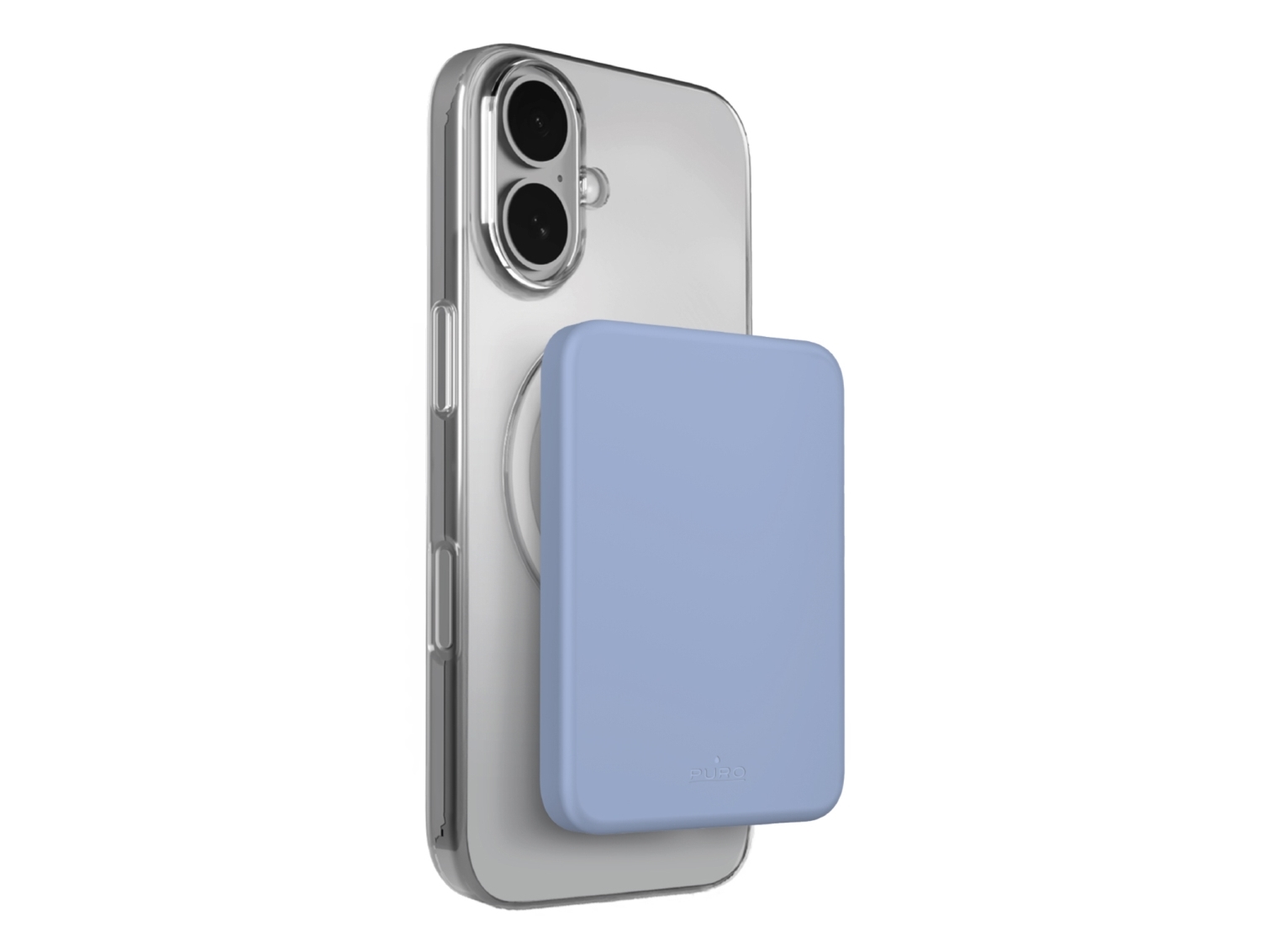 Powerbank Puro Mini Pwer Mag 4200 Mah Blå - Bærbar Strøm Pufcbb40p2magblue17 (8018417528767)