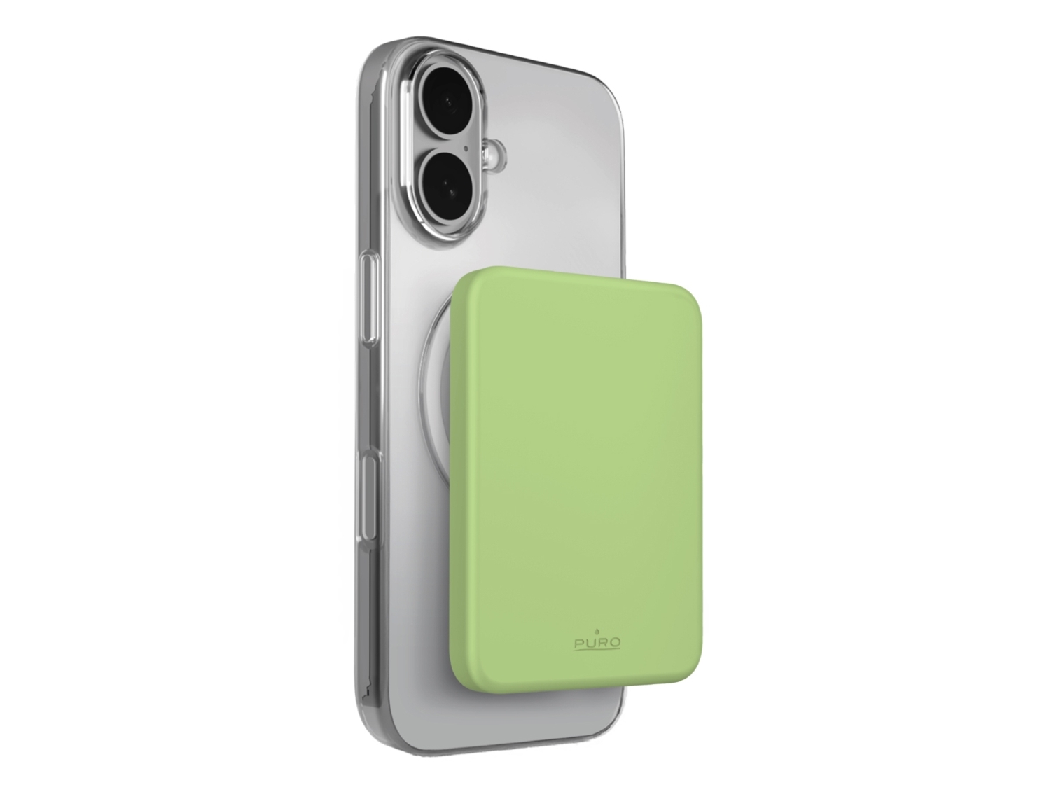 Puro Mini Power Mag, 4200 Mah, Lithium-Polymer (Lipo), Kabelloses Laden, Limette