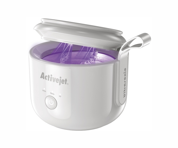 Activejet Activejet USB uppladdningsbar ultraljudsrengörare AUC-198 vit | Huset - Tvätt & Rengöring - Ultraljudsrengöring | GameStuff