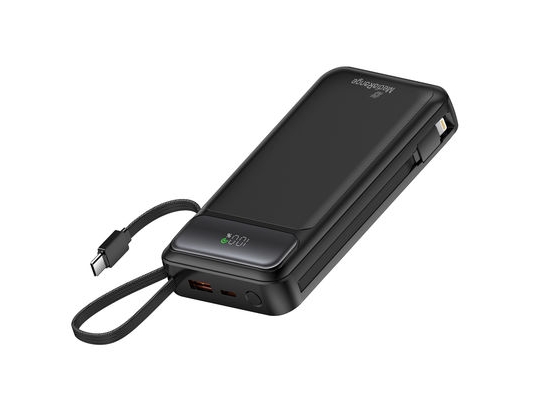 Mediarange Mrma756, 20000 Mah, Lithium Polymer (Lipo), Quick Charge, Power Delivery, 3,7 V, 15 W, Schwarz