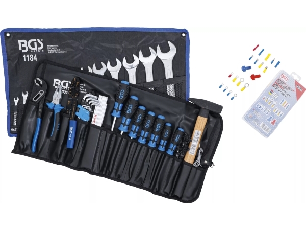 Bgs Technic Tool Assortment In Wallet, 5988 Mm, 5,99 Kg