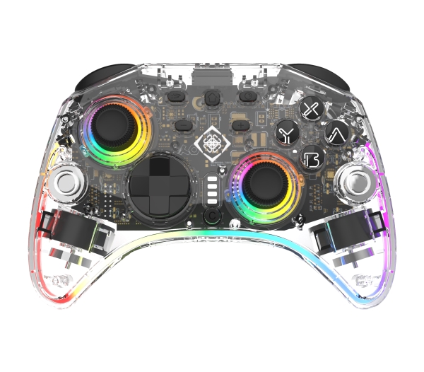 Deltaco Controller 2 C Taste Rgb Wireless Transparent Switch
