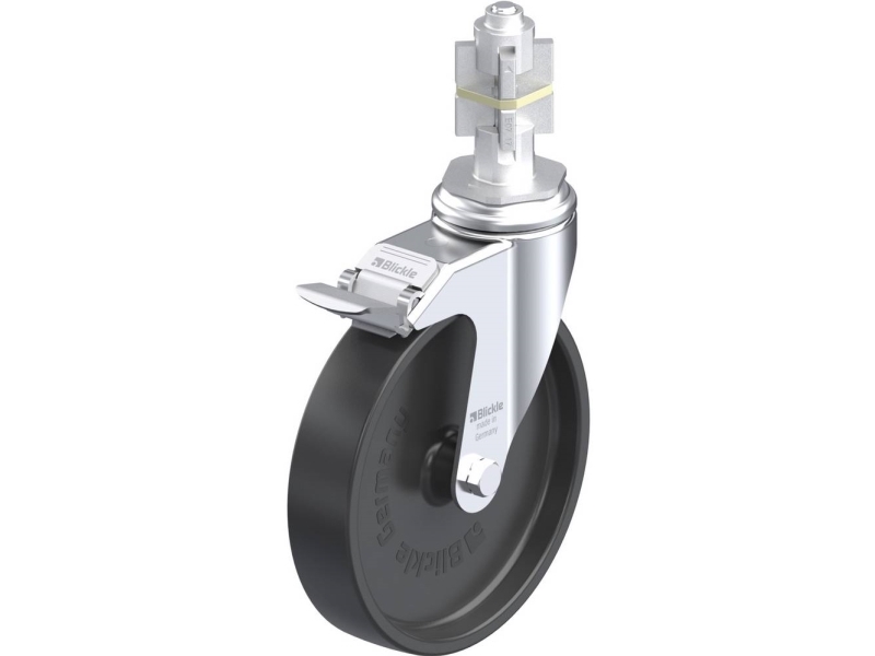 Blickle Lenkrolle Mit Bremse 747485 Lkra-Poa 150G-11-Fi-E17 150 Mm 110 Kg