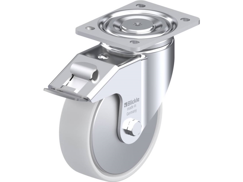 Blickle 750020 LH-PO 160G-FI-FA Styrehjul med bremse Hjuldiameter: 160 mm Bæreevne (maks.): 450 kg 1 stk