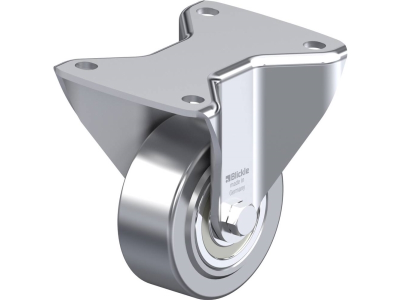 Blickle 752615 Bh-Svs 100K-3 Lenk-/Rollenrad (Starr), Raddurchmesser 100 Mm, Max. 700 Kg (1 Stk)