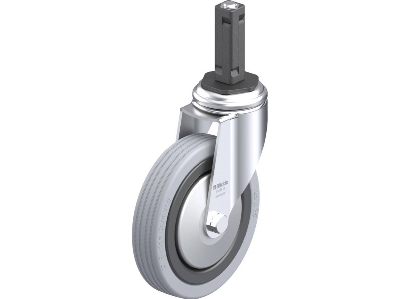Blickle 848303 LKRA-VPA 125K-11-FA-EV12 Pyörän halkaisija: 125 mm Kantavuus (max): 100 kg 1 kpl
