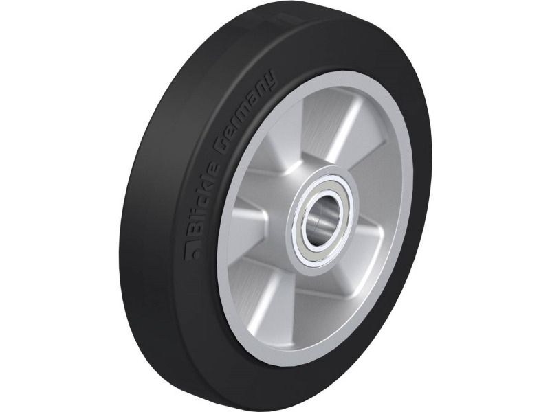 Blickle 325324 Alev 200/25K Lenkrolle Für Schwere Lasten Raddurchmesser: 200 Mm Tragfähigkeit (Max.): 500 Kg (1 Stk.)