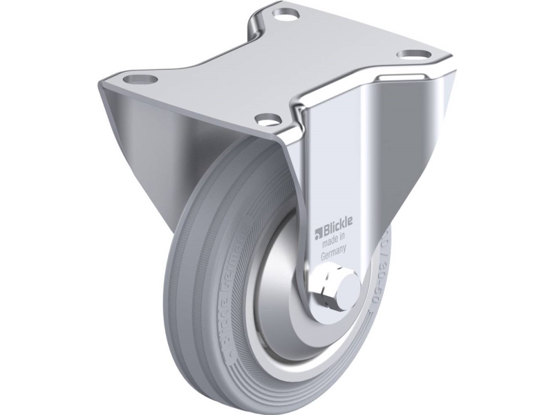 Blickle 83857 B-V 100R-SG-FA Fast hjul Hjuldiameter: 100 mm Bæreevne (maks.): 70 kg 1 stk