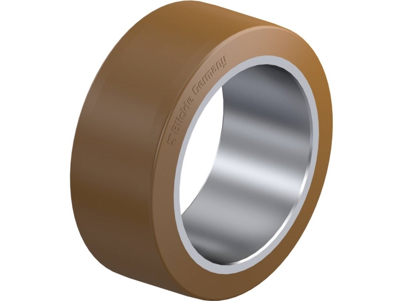 Blickle 755743 Bb 343X140/245 Bandage-Rad, Raddurchmesser 343 Mm, Tragfähigkeit (Max.) 4200 Kg, 1 Stk