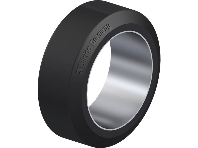 Blickle 736752 Bev 200X75/100-Zst Bandage-Rad - Raddurchmesser 200 Mm - Tragfähigkeit Max. 600 Kg - 1 Stk