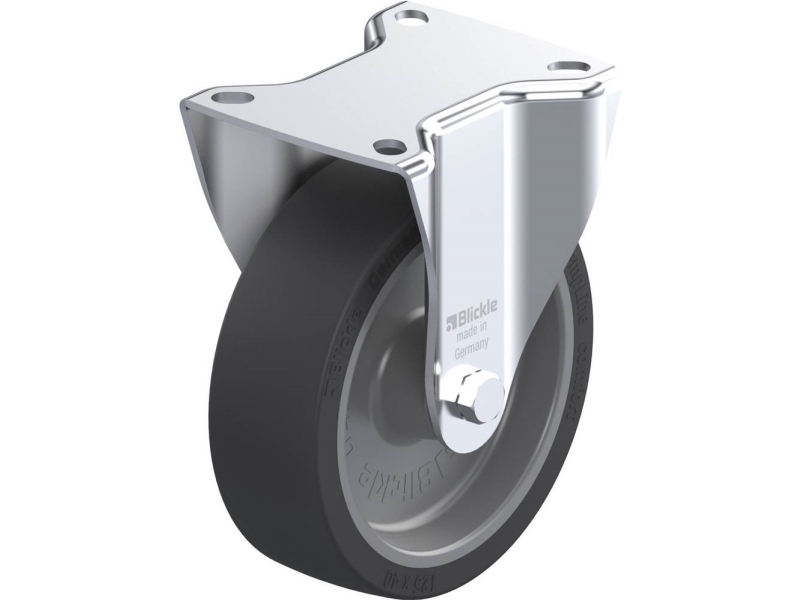 Blickle 845640 B-Posi 125G Fast Hjul Hjuldiameter: 125 Mm Bæreevne (Maks.): 120 Kg 1 Stk
