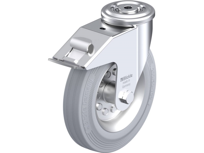Blickle 613141 Ler-Ve 200R-Fi-Sg Lenkrolle Mit Bremse Raddurchmesser: 200 Mm Tragfähigkeit (Max.): 205 Kg 1 Stk