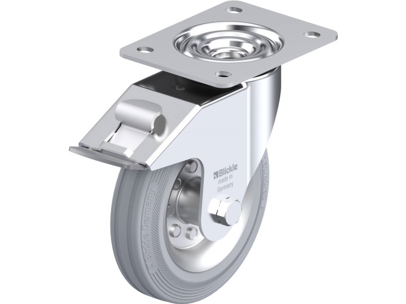 Blickle 404103 Le-Ve 160R-Fi-Sg Lenkrolle Mit Bremse Raddurchmesser 160 Mm Tragfähigkeit (Max.) 135 Kg 1 Stück