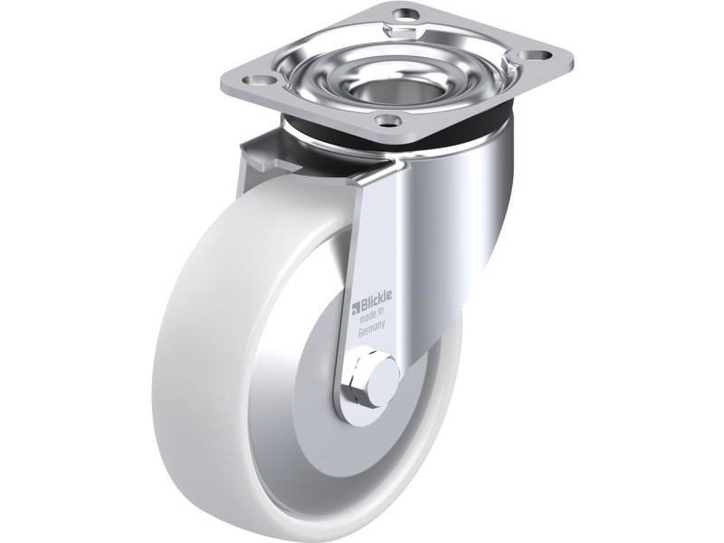 Blickle 296665 LK-PO 125R-1-FA Hjul Hjuldiameter: 125 mm Bæreevne (maks.): 300 kg 1 stk