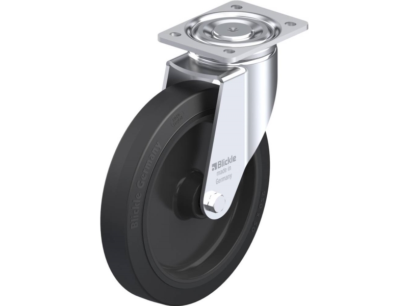 Blickle 43471 Lh-Poev 250R Rad 250 Mm Tragfähigkeit Max. 600 Kg