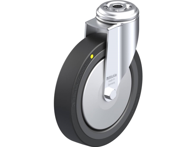 Blickle 750877 Lkra-Vpa 150K-El-Fa Lenkrolle Fest 150 Mm, 100 Kg