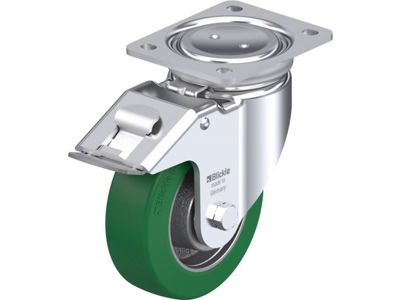 Blickle 755102 Lu-Gst 150K-Fi Lenkrolle Mit Bremse Raddurchmesser: 150 Mm Tragfähigkeit (Max.): 570 Kg 1 Stk