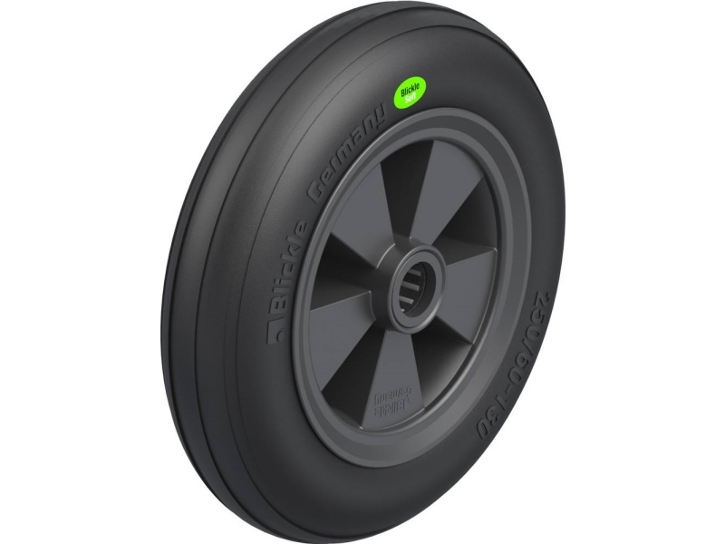 Blickle 755258 Vwpp 250/25R Rad Für Schwere Last – 250 Mm, Max. 160 Kg