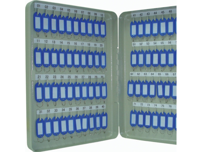 Q-CONNECT KF04274, Blå | Möbler - Tillbehör - Nyckelkabiner & tillbehör | GameStuff