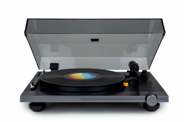 Thomson Tt700, Audio-Plattenspieler Mit Riemenantrieb, Automatisch, Schwarz, Transparent, 33,45 Rpm, 230 V, 210 Mm