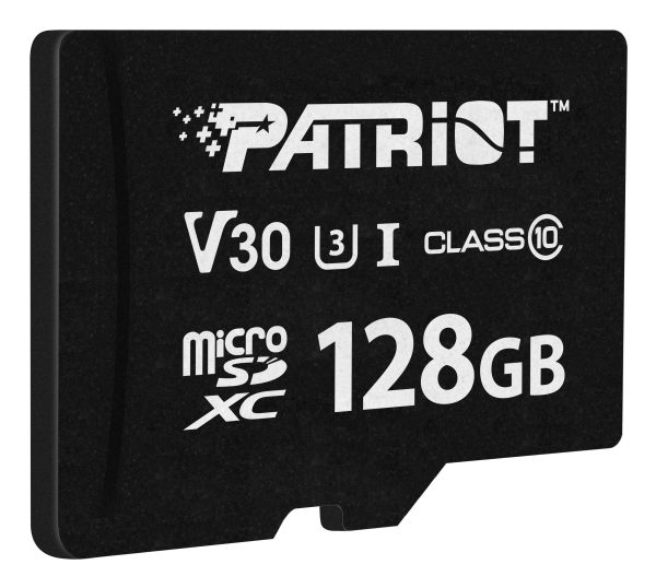 Patriot Speicher Vx, 128 Gb, Microsdxc, Klasse 10, 90 Mb/S, 80 Mb/S, Klasse 1 (U1)