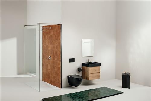 Kontrollplatta dubbel spolning matt svart | VVS Artiklar - Badrum - Tillbehör för toalett | GameStuff