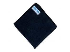 Microfiberklud Neutral Økotex 32X32 Cm Sort,10 Stk/Pk