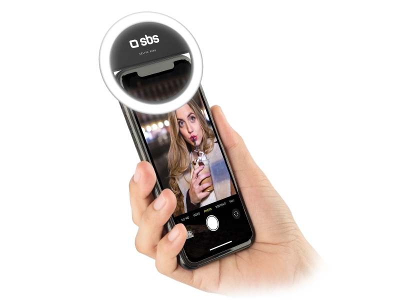 Ring light til mobil SBS Mobile Selfie Ring Light billede