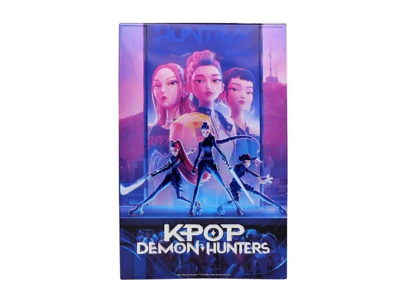 Kpop Huntrix-plakat i aluminium