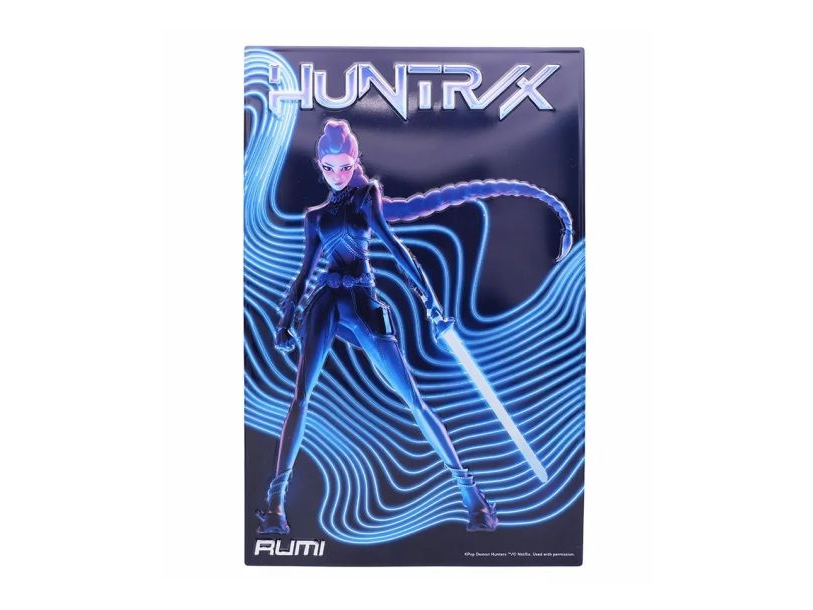 Moriarty Art Project - Kpop Demon Hunters - Rumi Embossed Aluminum Poster