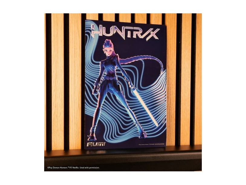 K-pop Demon Hunters - Metal Poster - Rumi - Moriarty Art Project