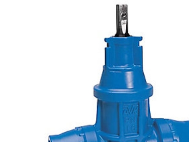 Haarajohtoventtiili 40mm POM - push-in-muhvilla ja AISI316-akselilla, AVK