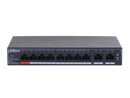 Dahua Technology Sg4010p, Administreret, L2, Gigabit Ethernet (10/100/1000), Strøm Over Ethernet (Poe)