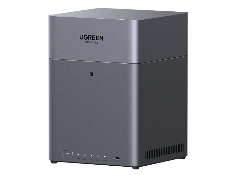 Ugreen Nasync Dh4300 Plus Nas System 4-Bay 16Tb Inkl. 4X Seagate Ironwolf St4000vn006 4 Tb