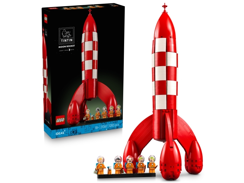 LEGO Ideas 21367 Tintin® Moon Rocket | LEGO® - LEGO® teman D-I - LEGO Idéer | GameStuff