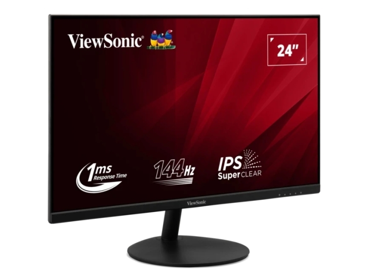 Viewsonic Va Va24e2-H, 60,5 Cm (23.8"), 1920 X 1080 Pixel, Fuld Hd, Led, 1 Ms, Sort